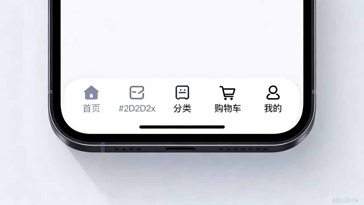 按钮式菜单怎么设计好看？移动端APP按钮式菜单设计规范