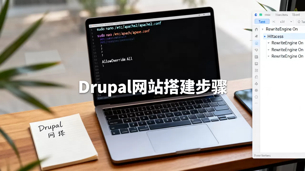 手工搭建Drupal网站Linux下allowoverride怎么设置？
