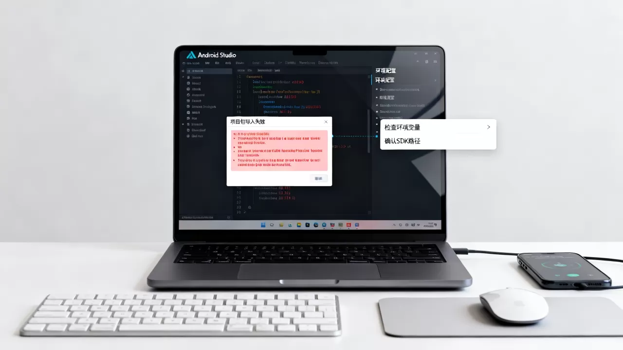 app开发环境导入项目包失败怎么办?app开发环境配置教程 app开发环境导入项目包失败怎么办?app开发环境配置教程