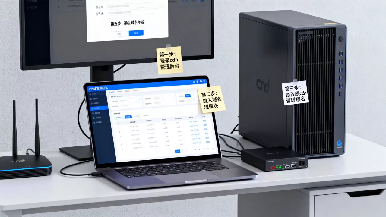 cdn域名怎么换才能不中断？更换cdn域名具体步骤