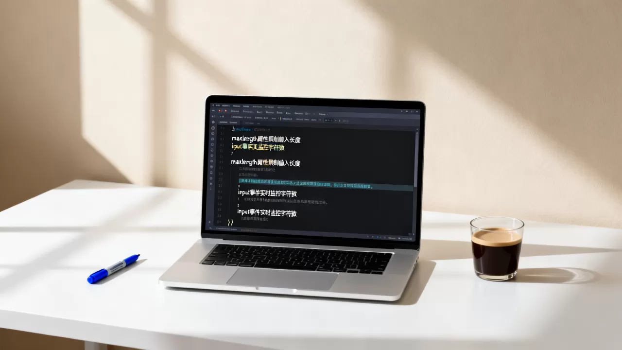 JavaScript限制字数输入框怎么做？js限制输入框字数