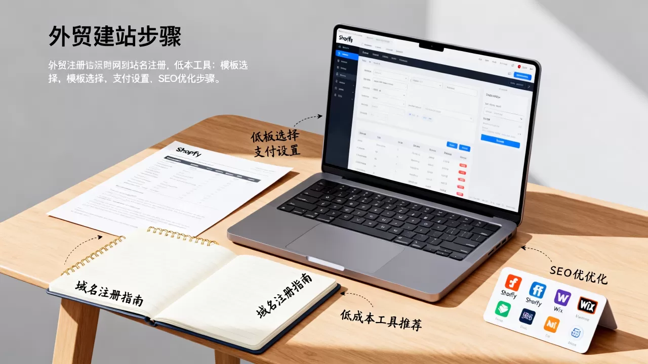 个人做外贸的网站怎么搭建？如何低成本快速起步