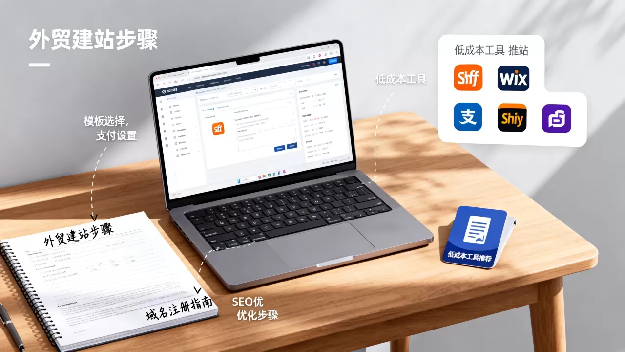 个人做外贸的网站怎么搭建？如何低成本快速起步
