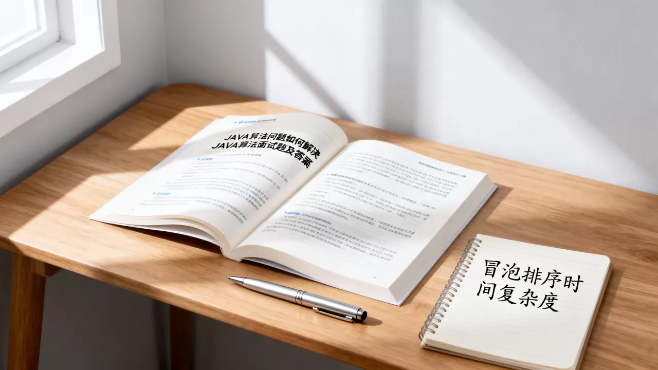 JAVA算法问题如何解决？JAVA算法面试题及答案