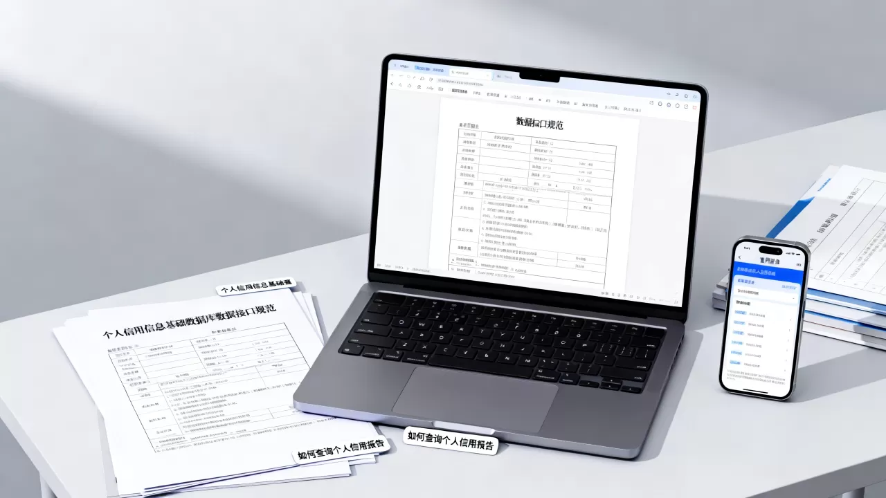 个人信用信息基础数据库数据接口规范是什么？如何查询个人信用报告
