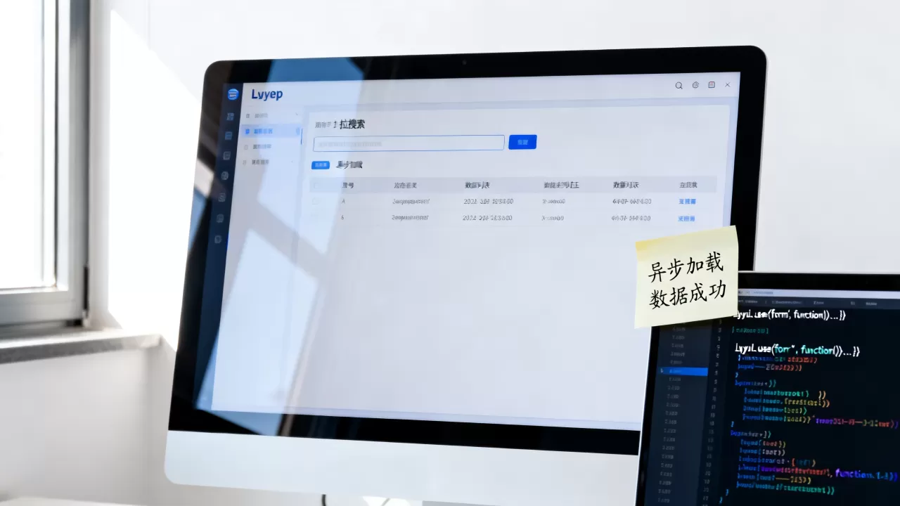 layui下拉搜索框异步加载数据怎么解决？layui select异步加载