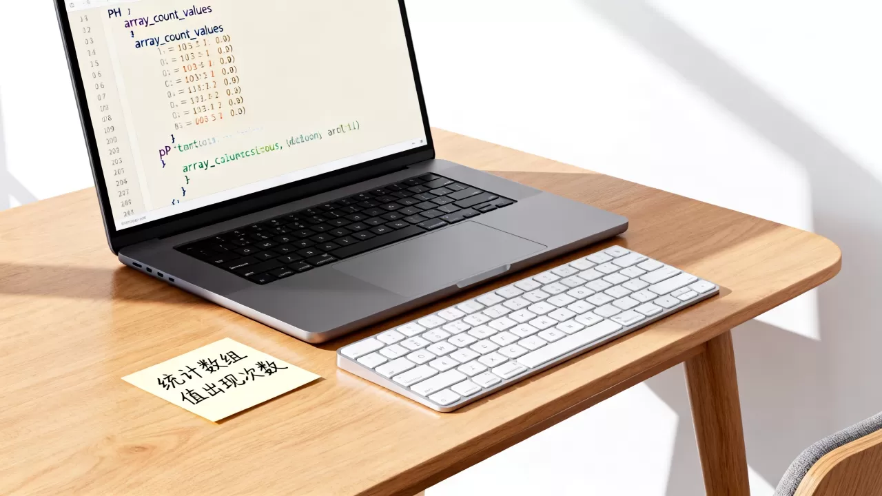 php中array_count_values怎么用？array_count_values统计数组