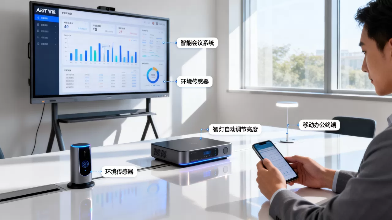 AIoT办公如何提升效率？智能办公系统解决方案