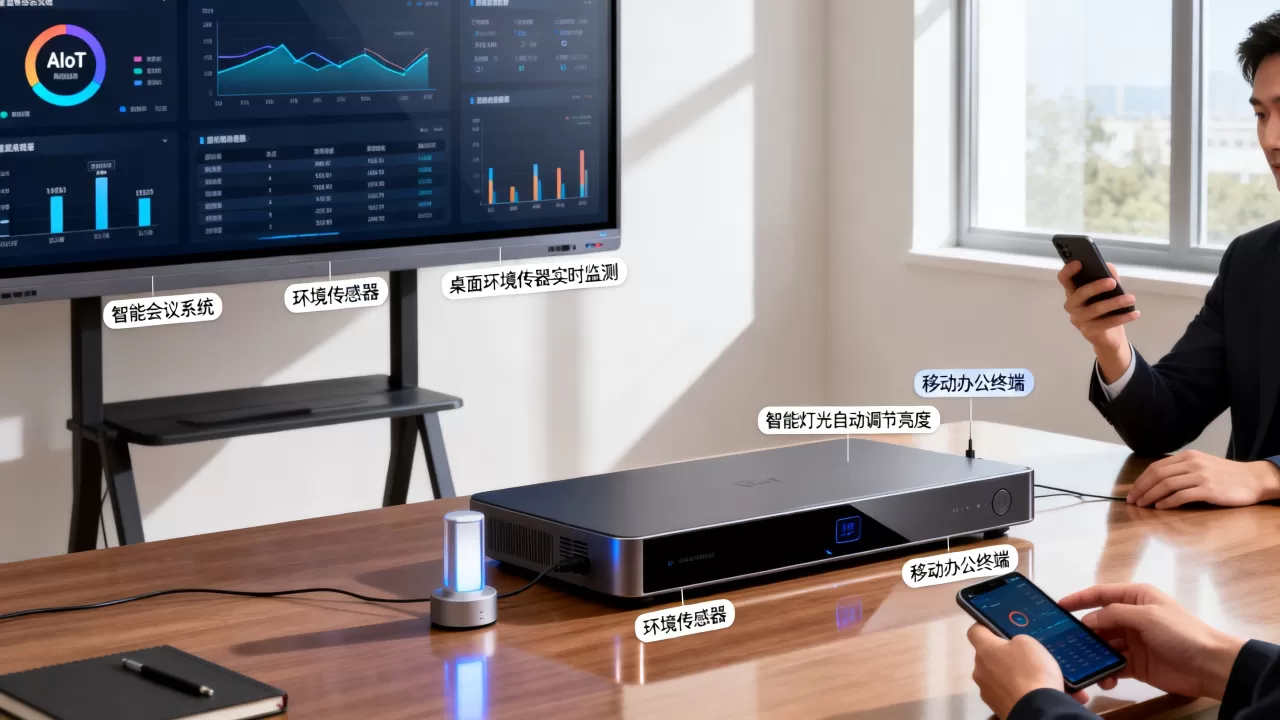 AIoT办公如何提升效率？智能办公系统解决方案