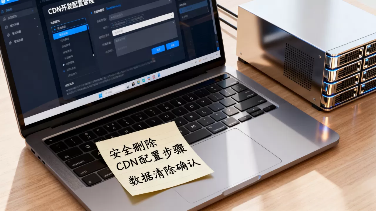 如何安全删除CDN开发配置？CDN删除后数据会立即清除吗