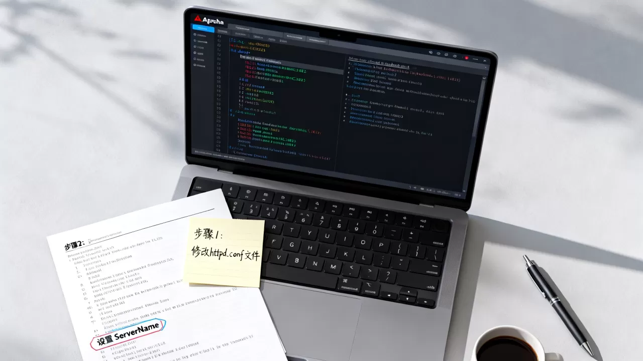 Apache配置域名出错怎么办？Apache配置域名详细步骤