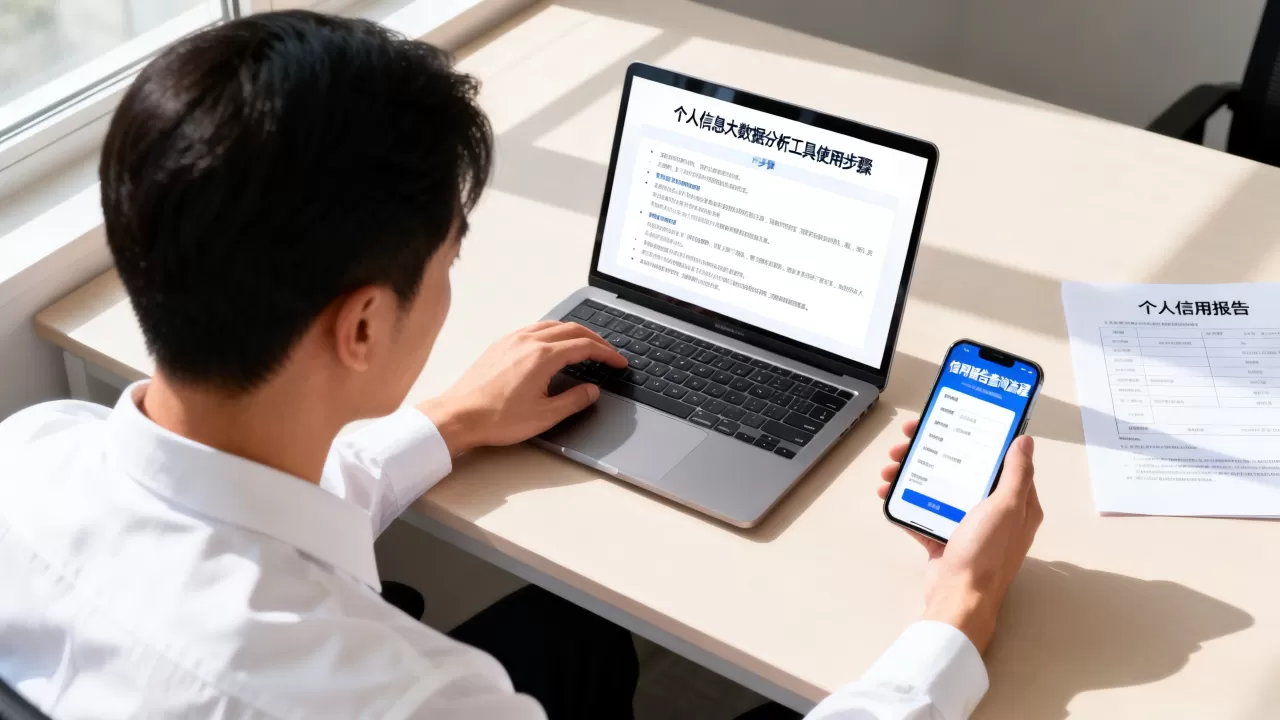个人信息大数据分析工具怎么用？如何查询个人信用报告