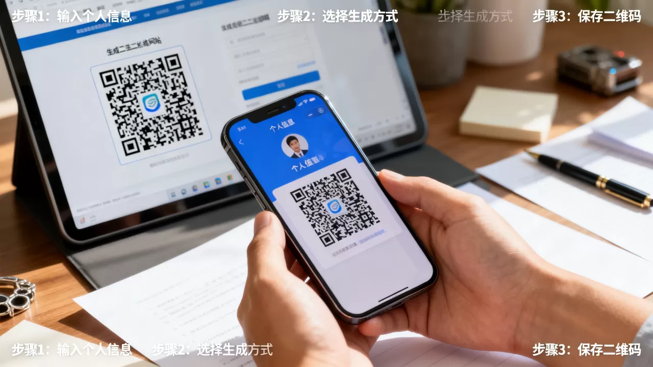 个人信息二维码怎么生成？生成个人专属二维码的网站