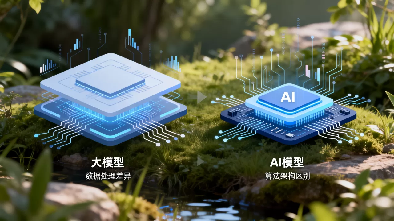 大模型和AI模型区别是什么？大模型和AI模型有什么区别