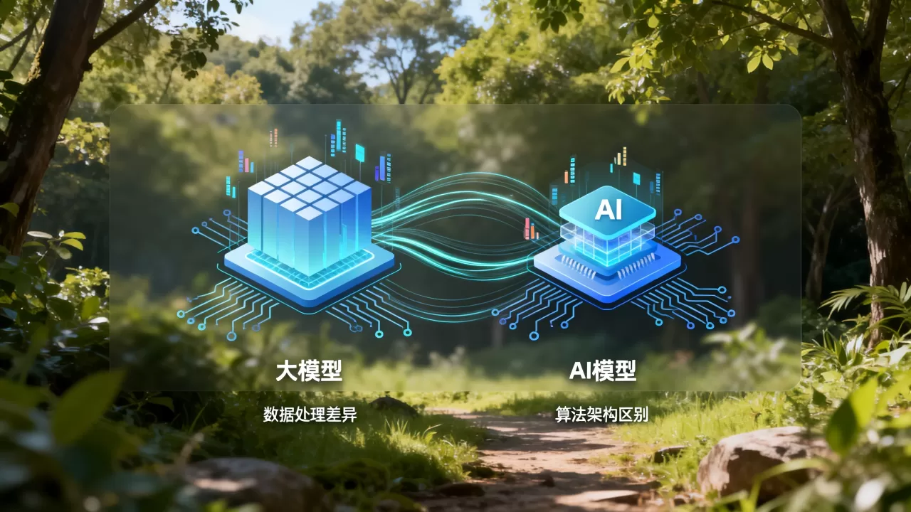 大模型和AI模型区别是什么？大模型和AI模型有什么区别