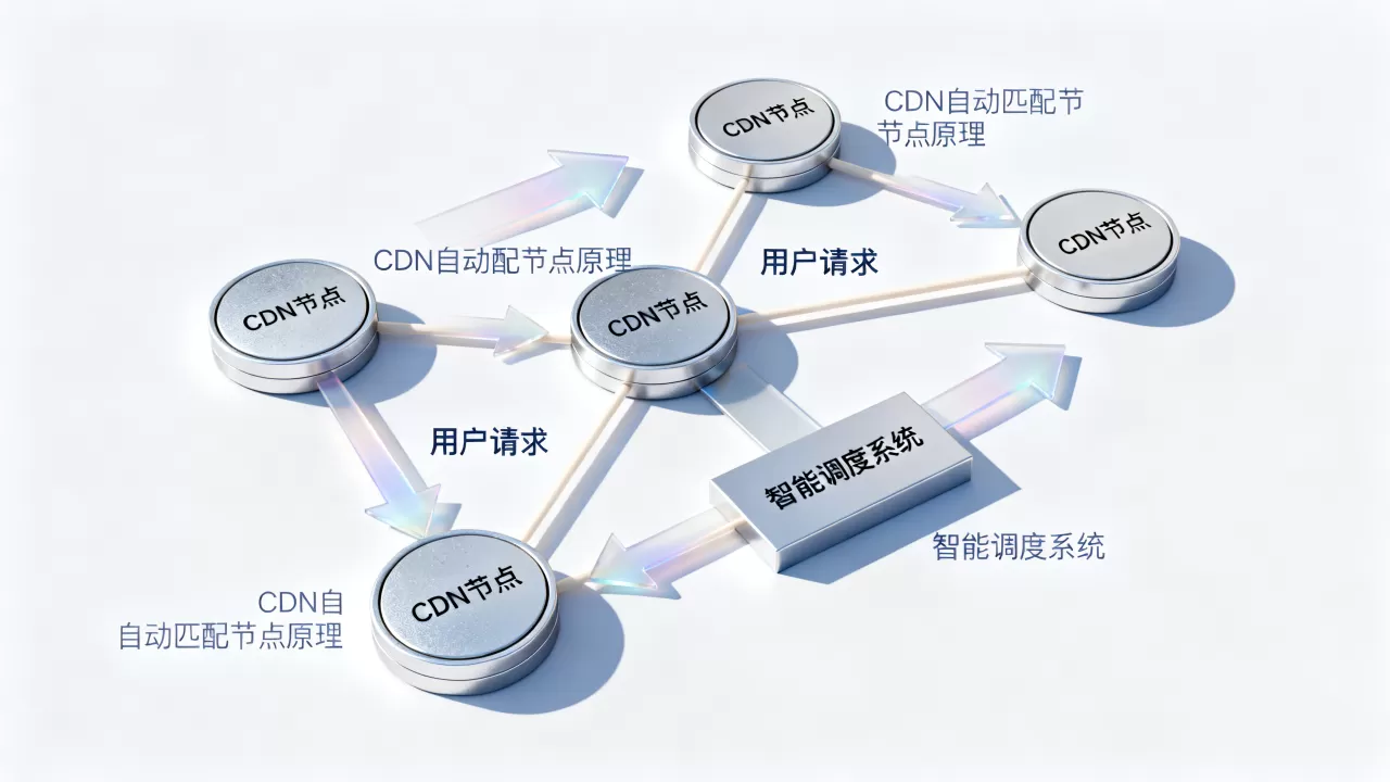 CDN如何自动匹配节点？CDN自动匹配节点原理