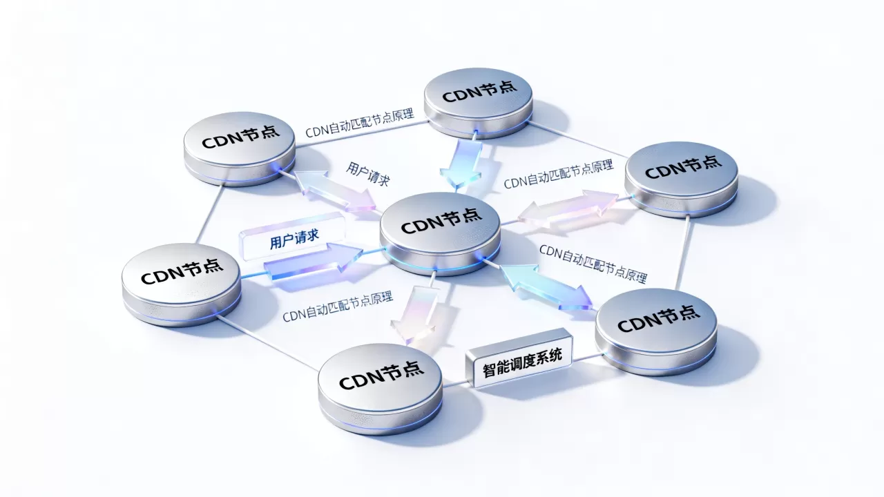 CDN如何自动匹配节点？CDN自动匹配节点原理