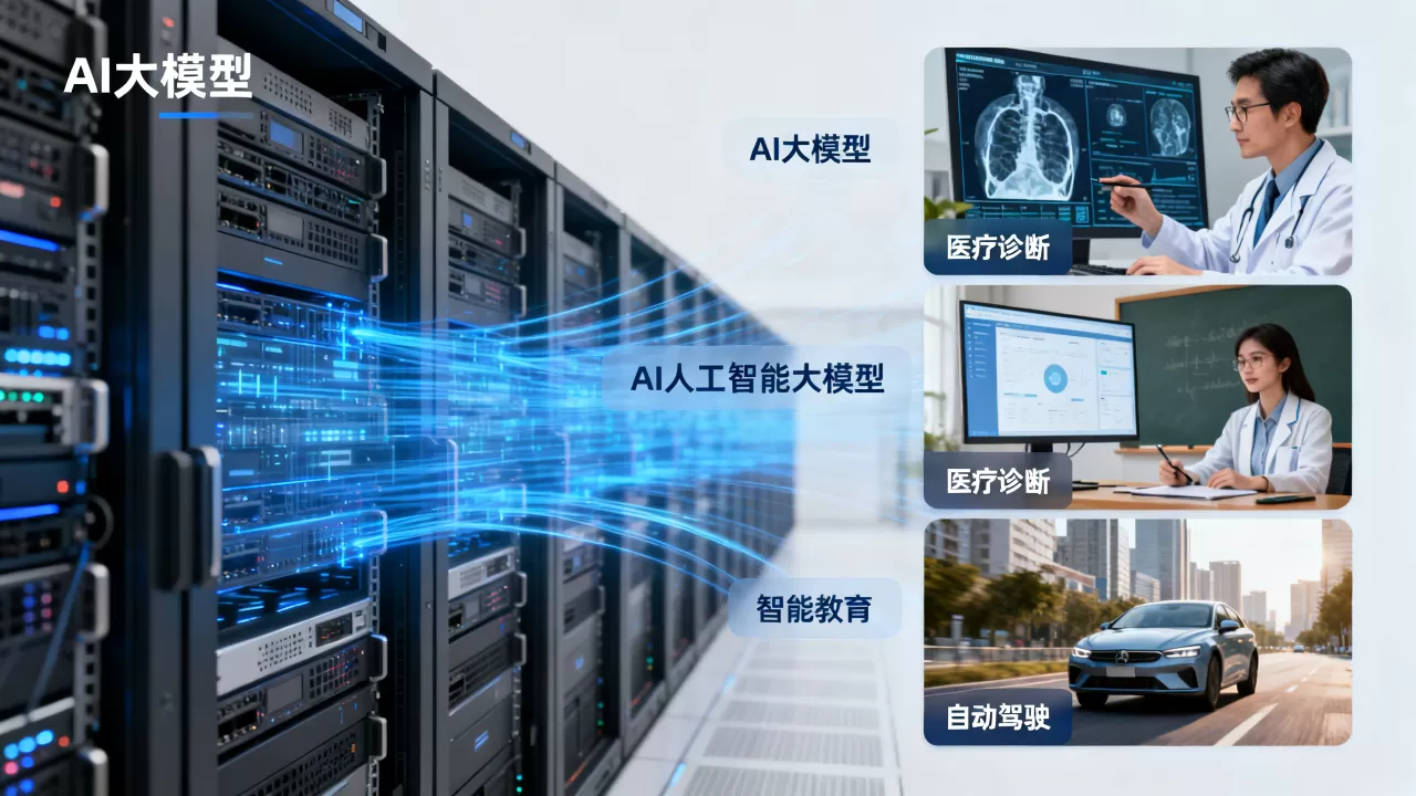 AI大模型和AI人工智能大模型的区别是什么？大模型有哪些应用场景