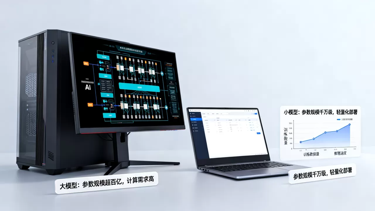 AI绘图大模型和小模型区别是什么，AI绘画模型怎么选