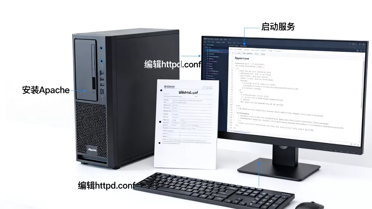 Apache搭建服务器如何配置？Apache配置教程