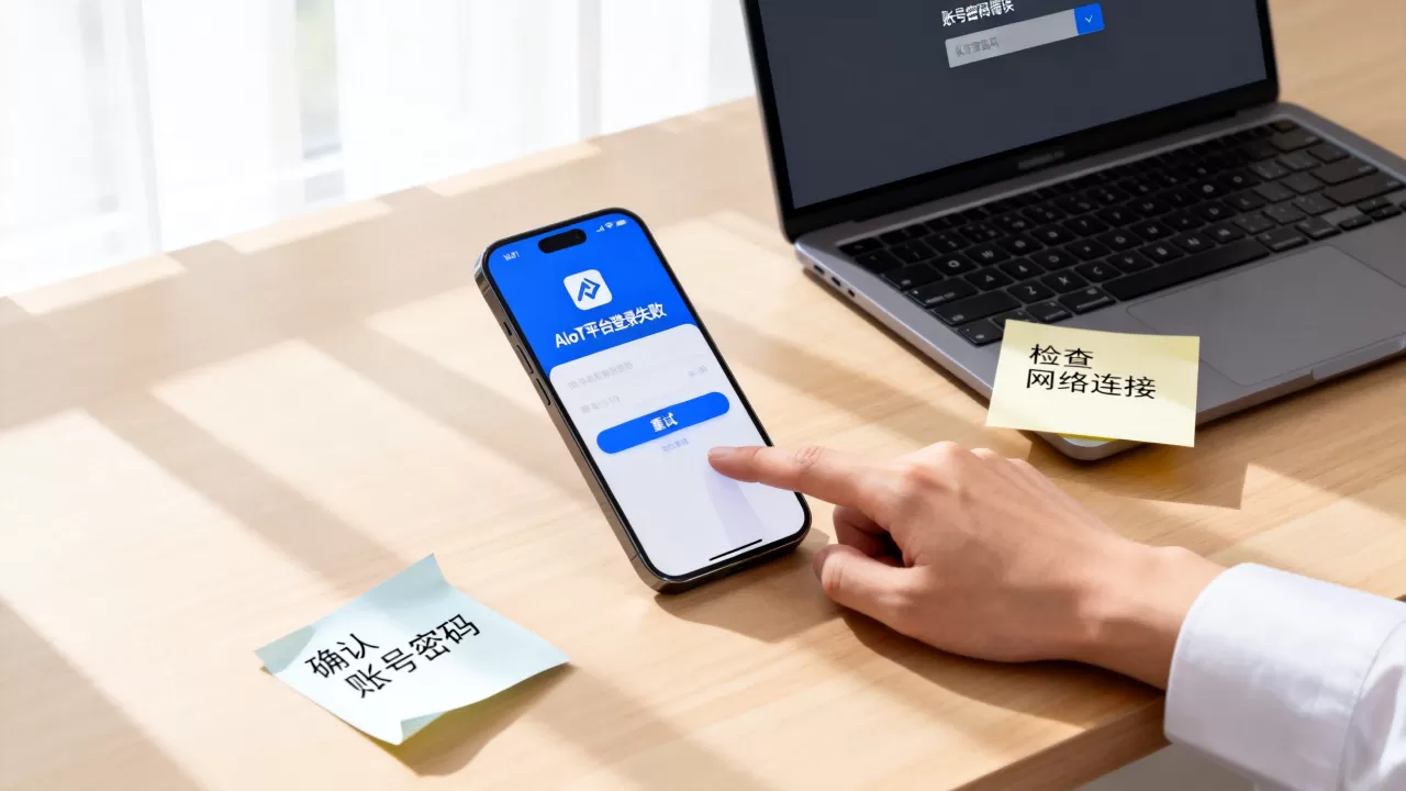 AIoT平台登录失败怎么办？如何快速解决AIoT平台账号登录问题