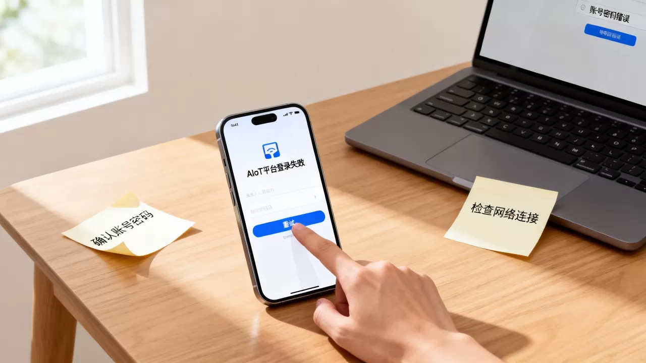 AIoT平台登录失败怎么办？如何快速解决AIoT平台账号登录问题