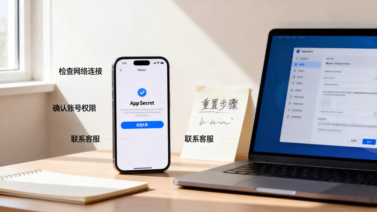 AppSecret重置失败怎么办?如何快速找回AppSecret AppSecret重置失败怎么办?如何快速找回AppSecret