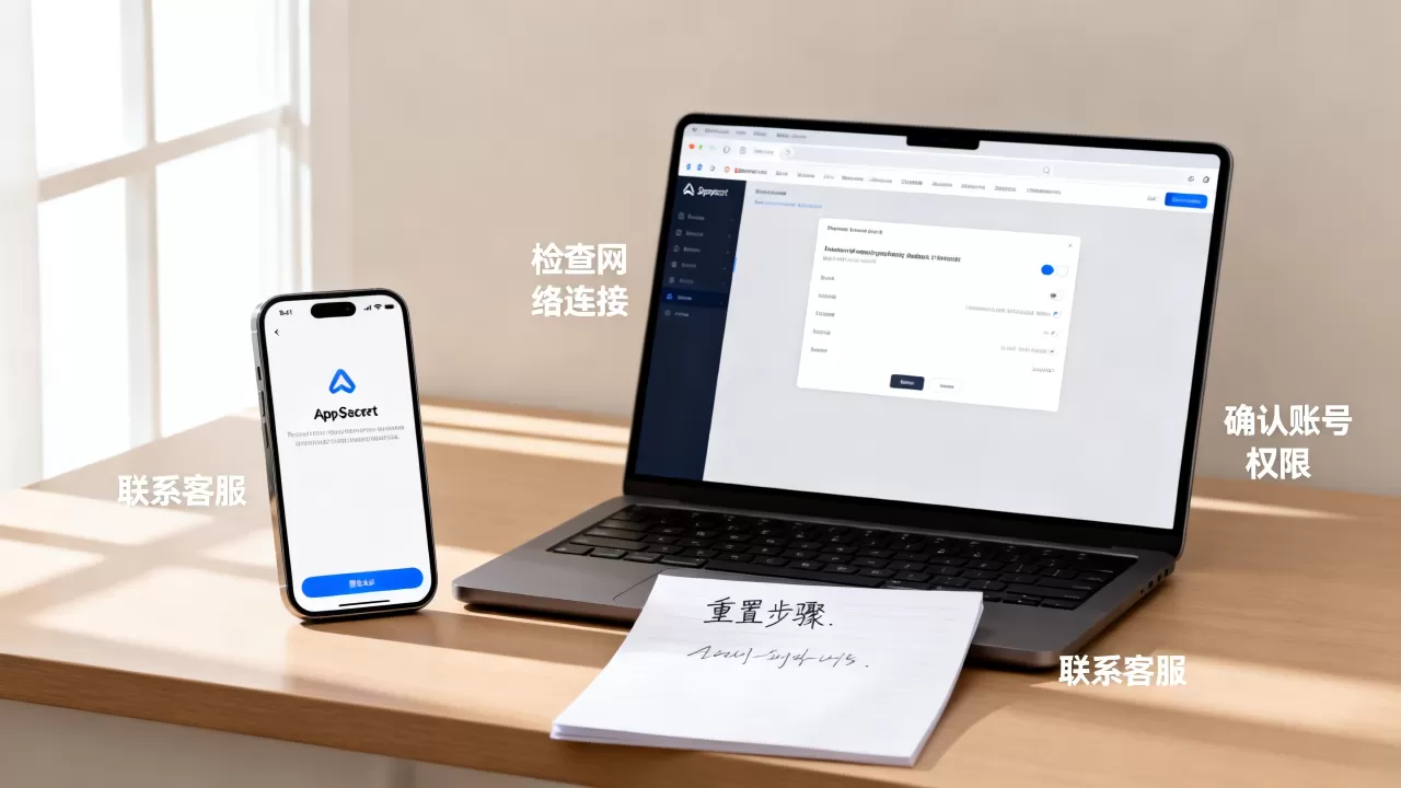 AppSecret重置失败怎么办?如何快速找回AppSecret AppSecret重置失败怎么办?如何快速找回AppSecret