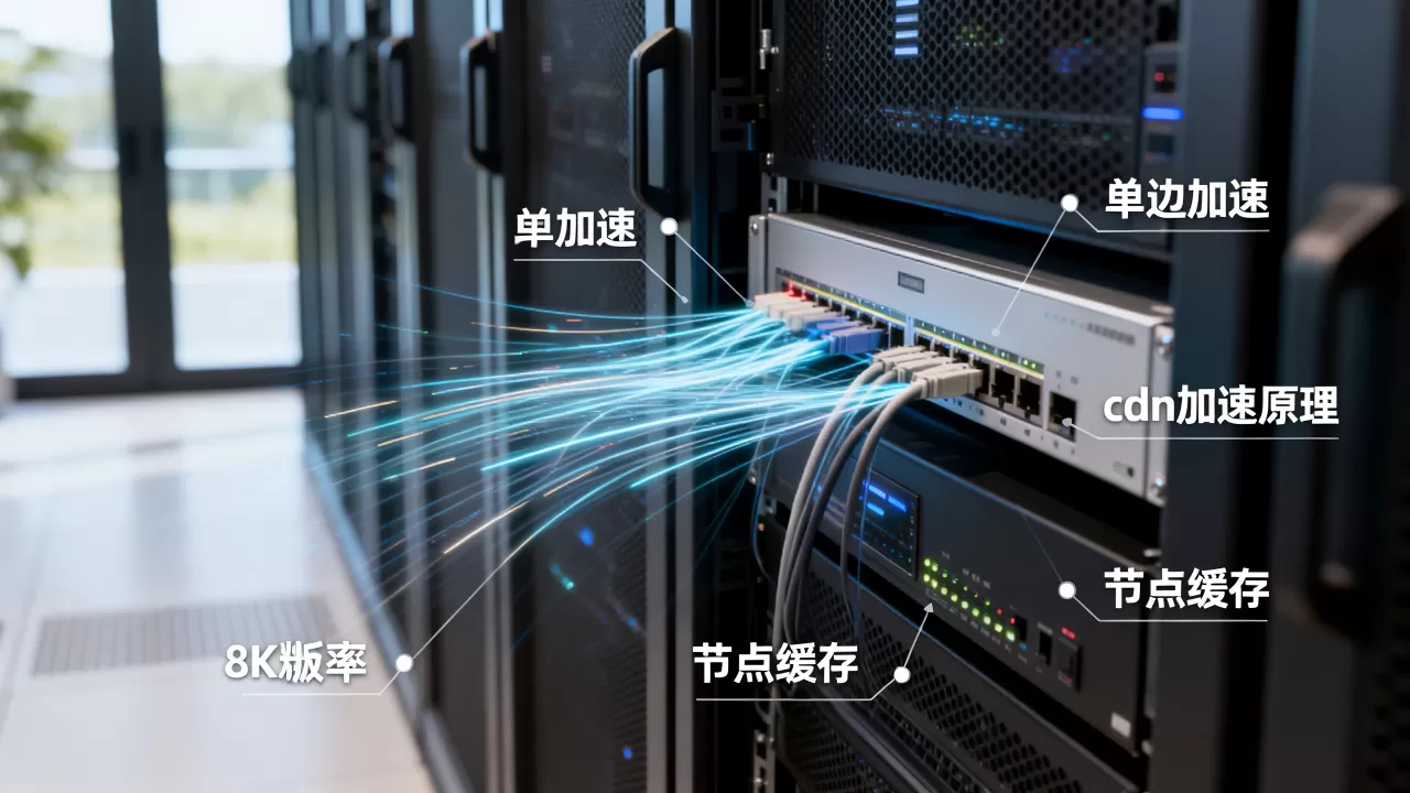 什么是单边加速与cdn？cdn加速原理是什么