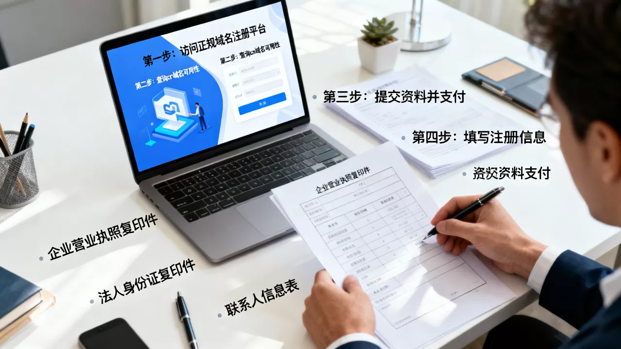 cn域名代注册怎么操作？cn域名注册需要哪些资料