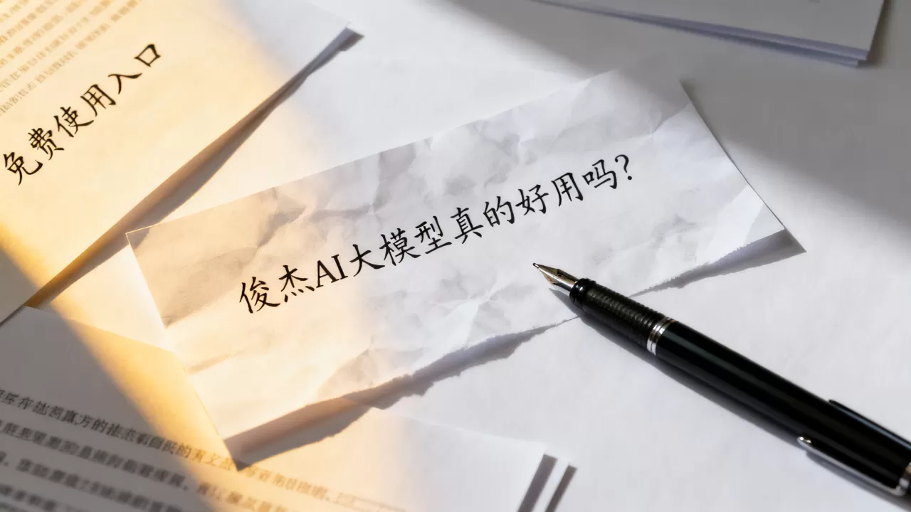 俊杰ai大模型真的好用吗?俊杰ai大模型免费使用入口 俊杰ai大模型真的好用吗?俊杰ai大模型免费使用入口