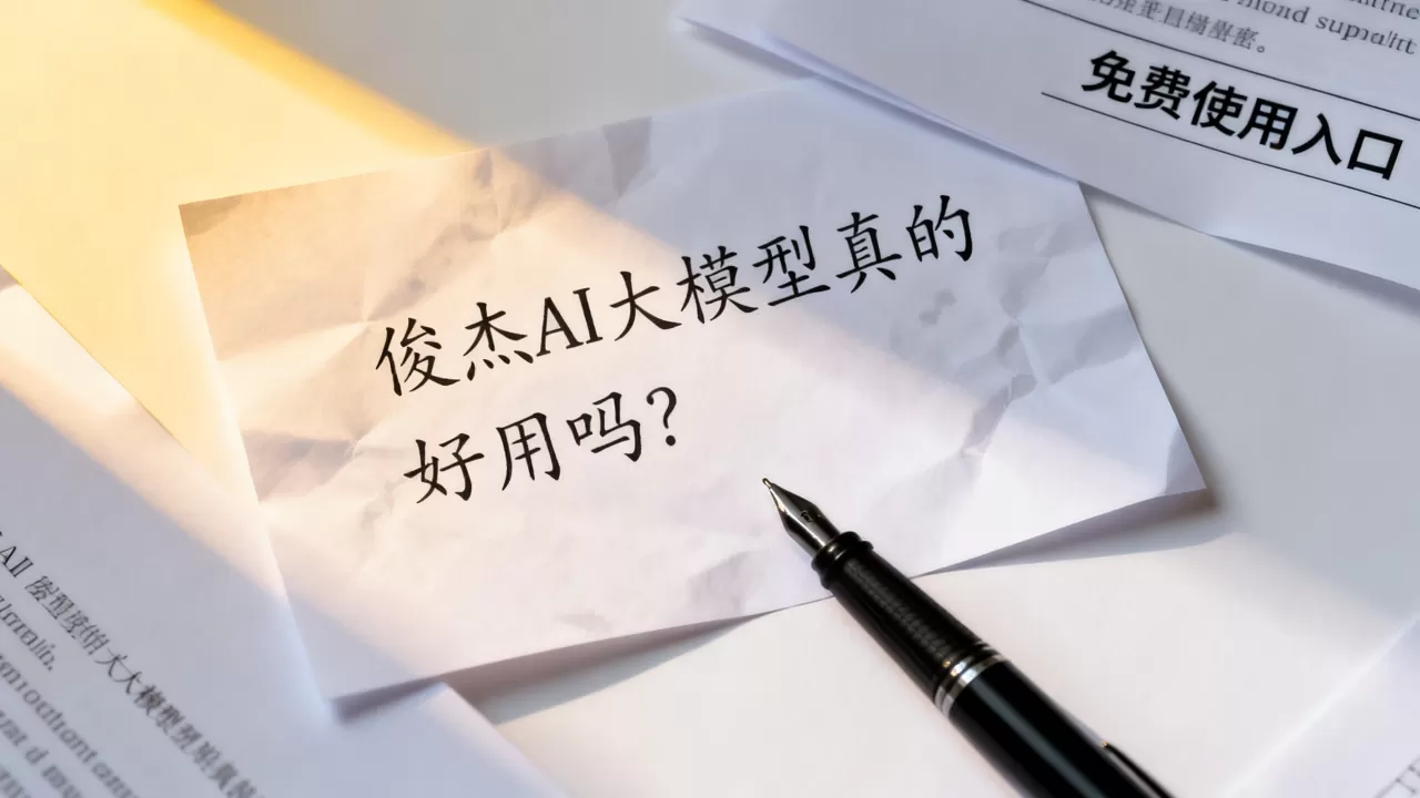 俊杰ai大模型真的好用吗?俊杰ai大模型免费使用入口 俊杰ai大模型真的好用吗?俊杰ai大模型免费使用入口
