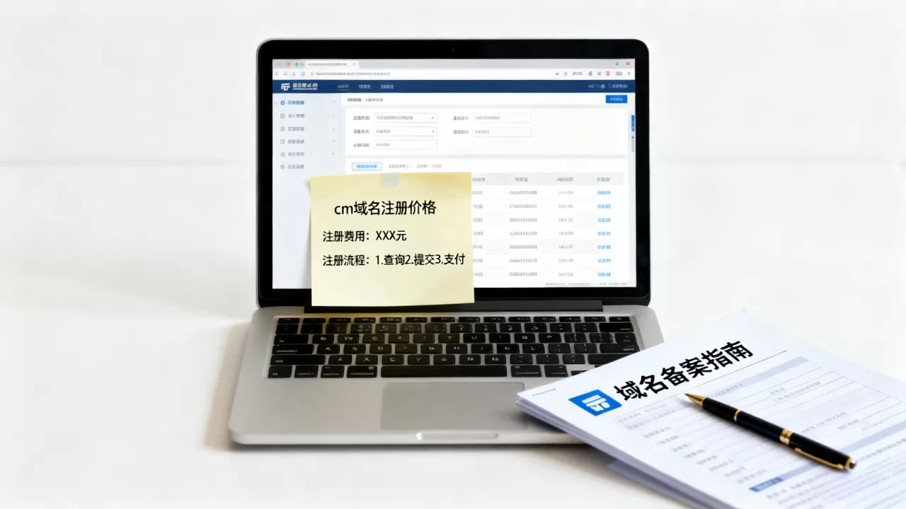cm域名注册价格是多少？域名注册费用及流程