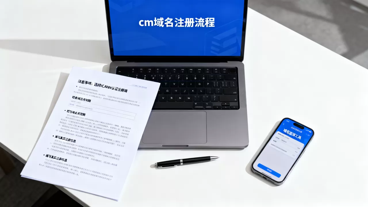 cm域名注册流程复杂吗？域名注册注意事项有哪些