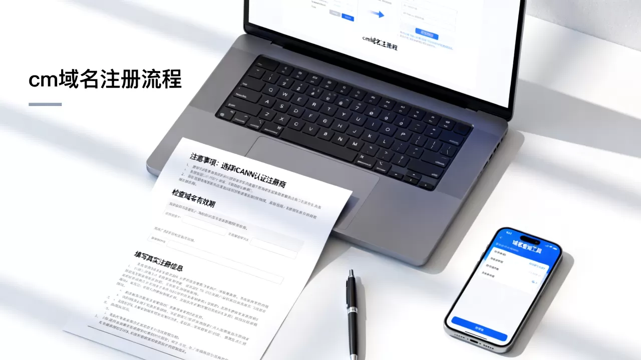 cm域名注册流程复杂吗？域名注册注意事项有哪些