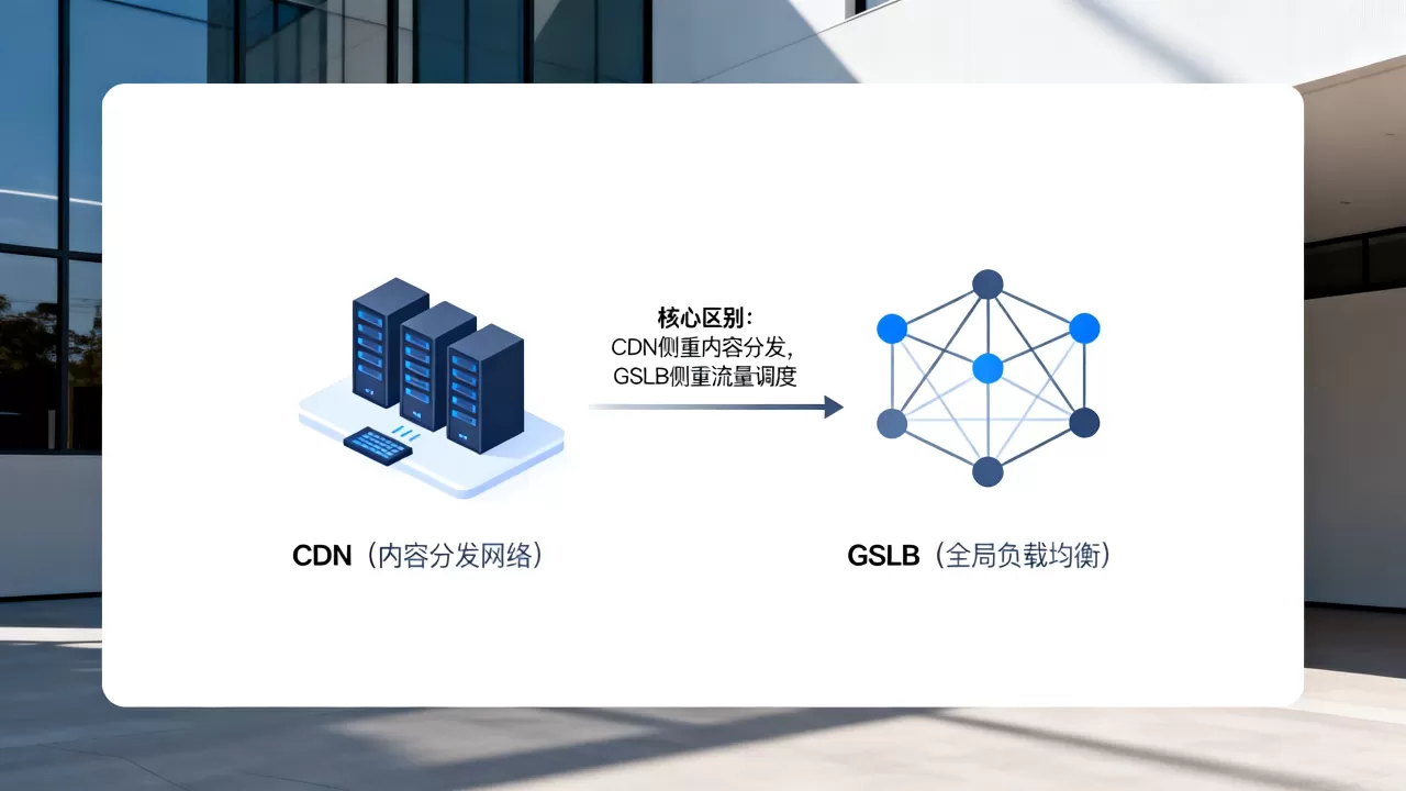 cdn和gslb区别是什么？gslb和cdn的区别