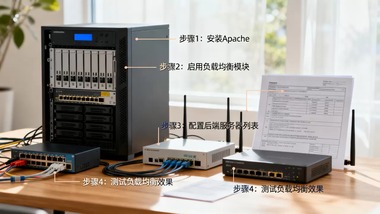 Apache如何做负载均衡？Apache配置负载均衡的详细步骤