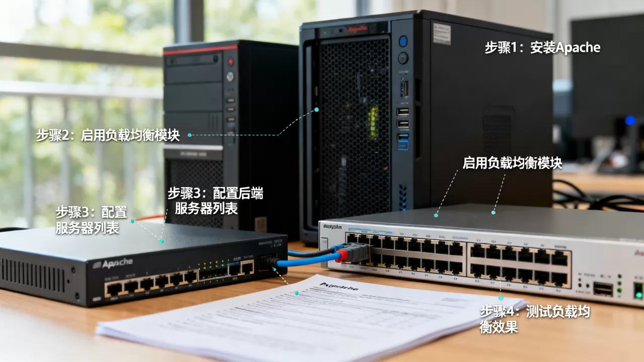 Apache如何做负载均衡？Apache配置负载均衡的详细步骤