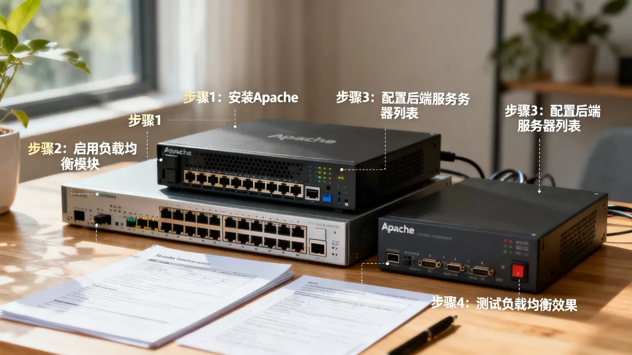 Apache如何做负载均衡？Apache配置负载均衡的详细步骤