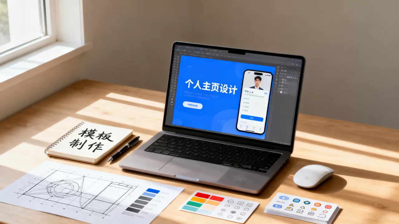 个人主页网站设计怎么做？个人主页模板怎么制作
