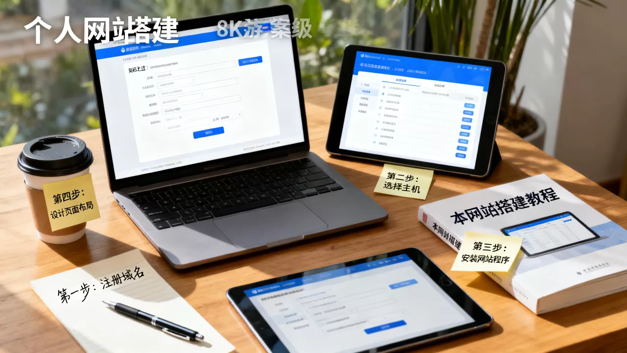 如何申请个人主页网站？个人网站搭建教程