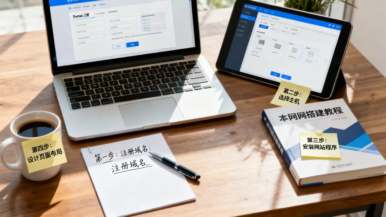 如何申请个人主页网站？个人网站搭建教程