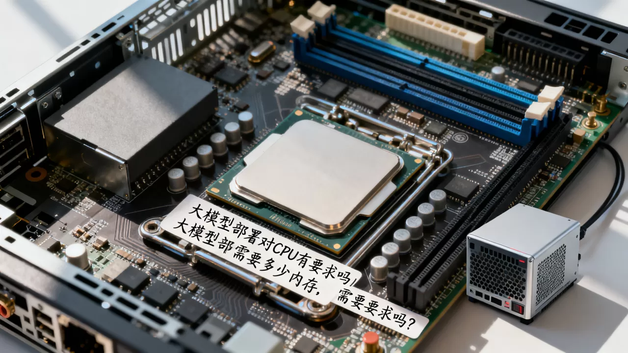 大模型部署对CPU有要求吗？大模型部署需要多少内存