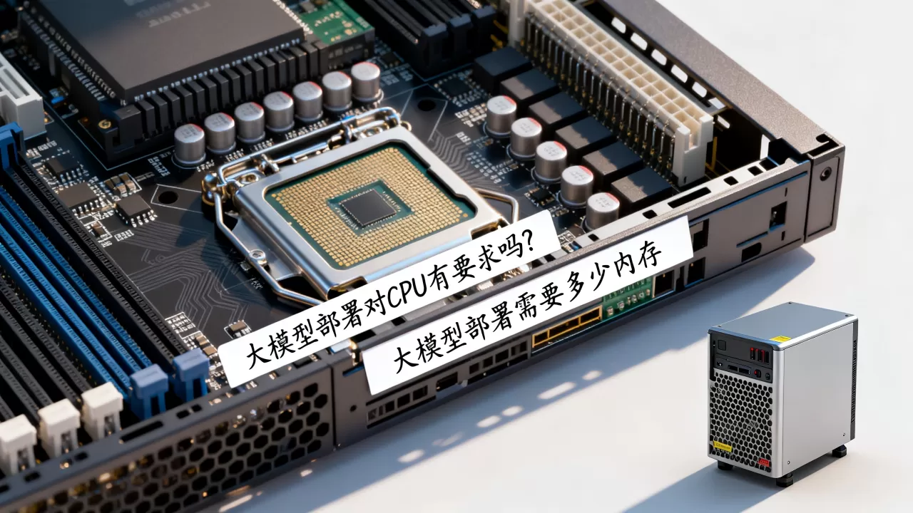 大模型部署对CPU有要求吗？大模型部署需要多少内存