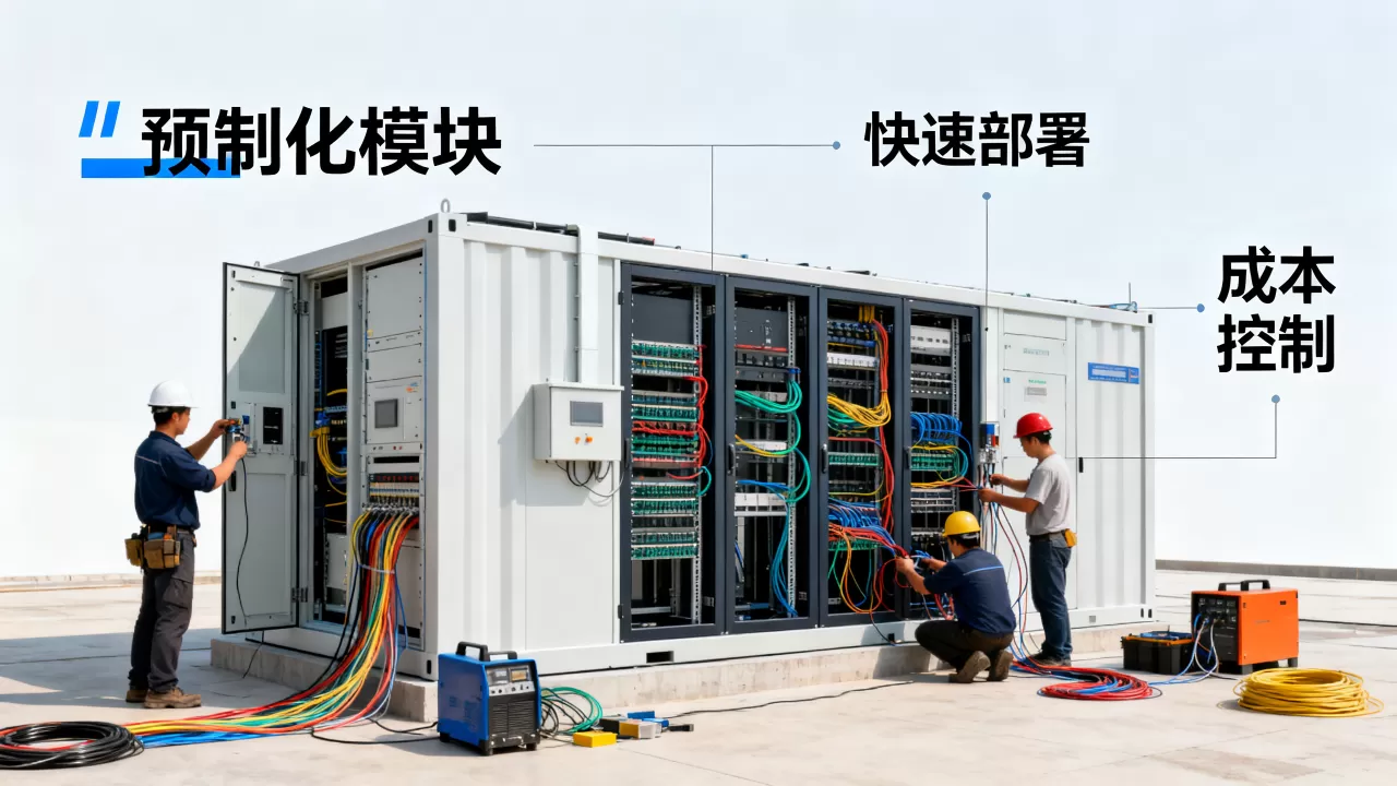 IDC机房预制化数据中心建设有哪些优势？数据中心建设成本是多少