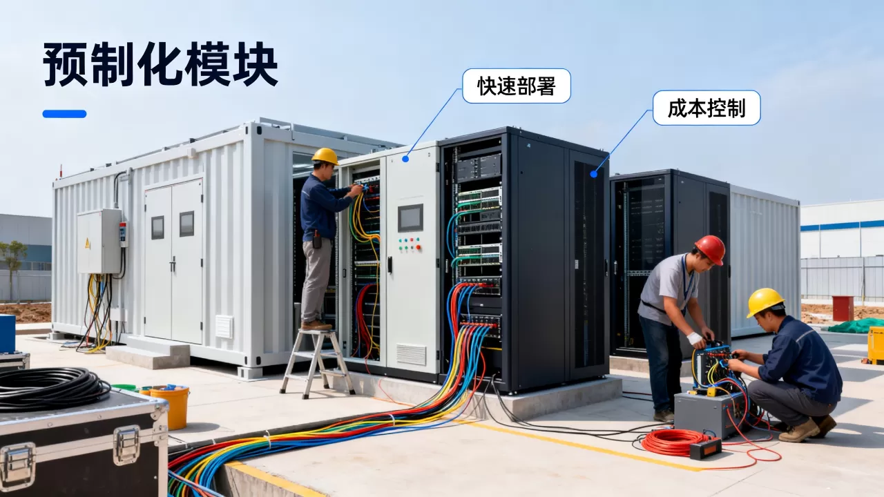 IDC机房预制化数据中心建设有哪些优势？数据中心建设成本是多少