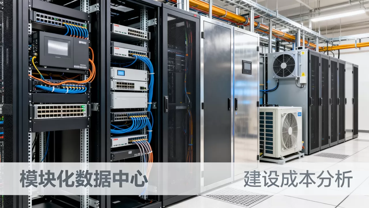IDC机房模块化数据中心方案怎么选？模块化数据中心建设成本是多少