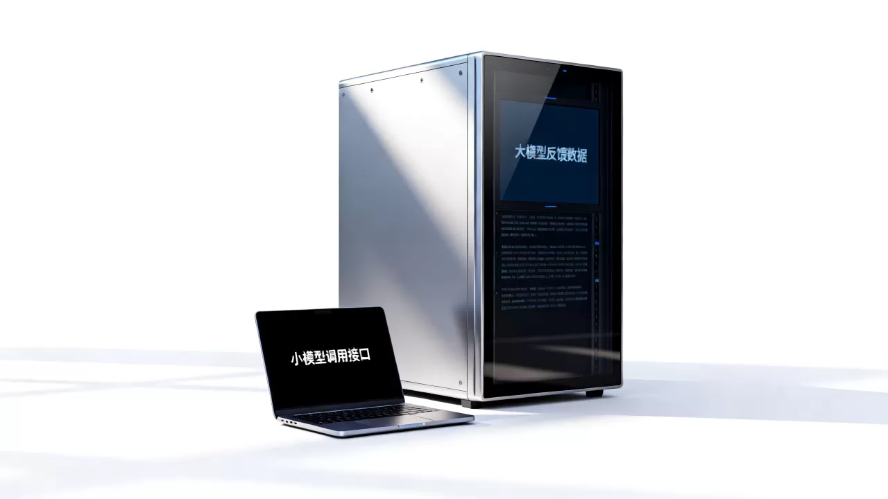 AI小模型如何调用大模型，大模型调用小模型