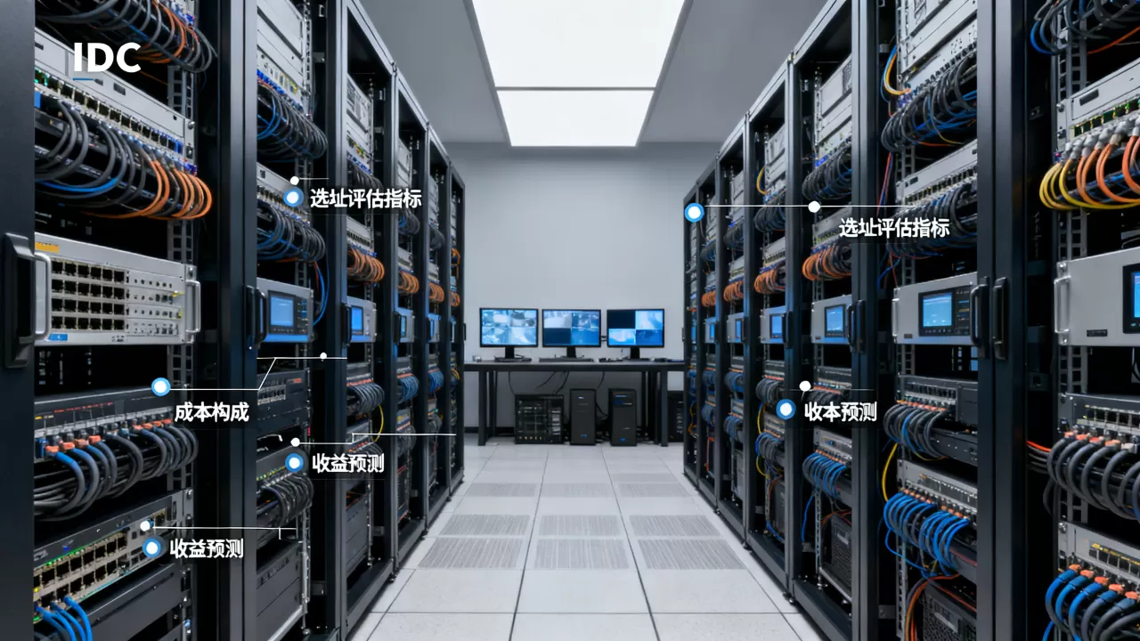 IDC机房全国一体化布局如何选址？IDC机房建设成本与收益分析