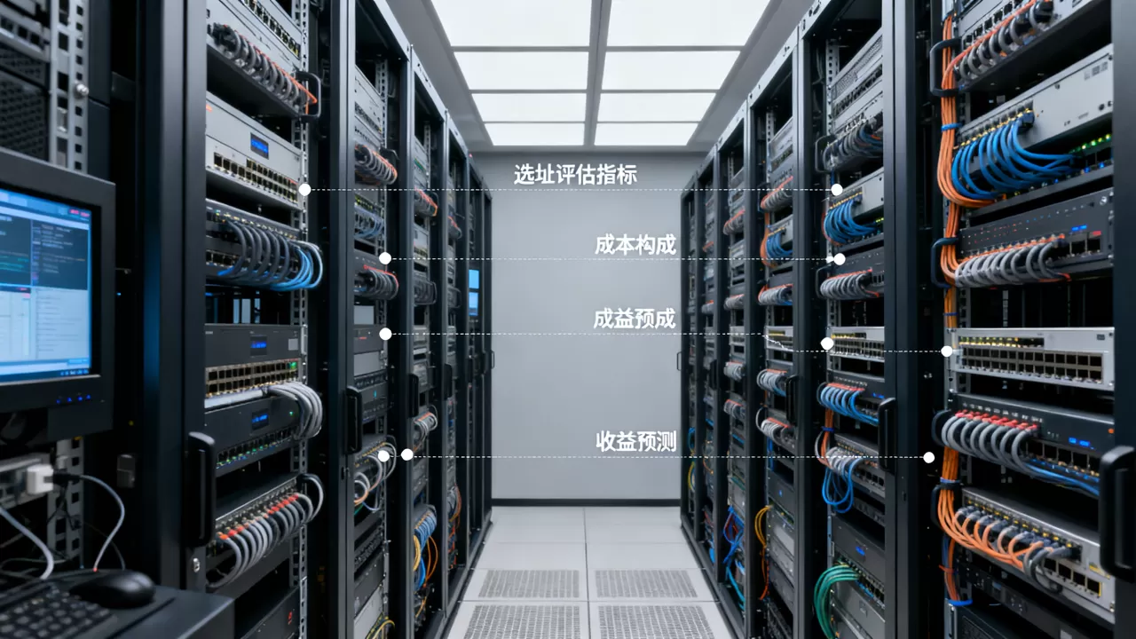IDC机房全国一体化布局如何选址？IDC机房建设成本与收益分析